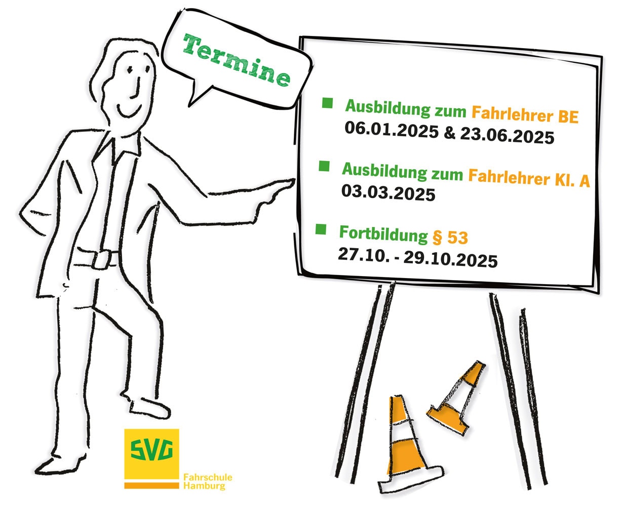 Ausbildungsfahrlehrer Termine 2025